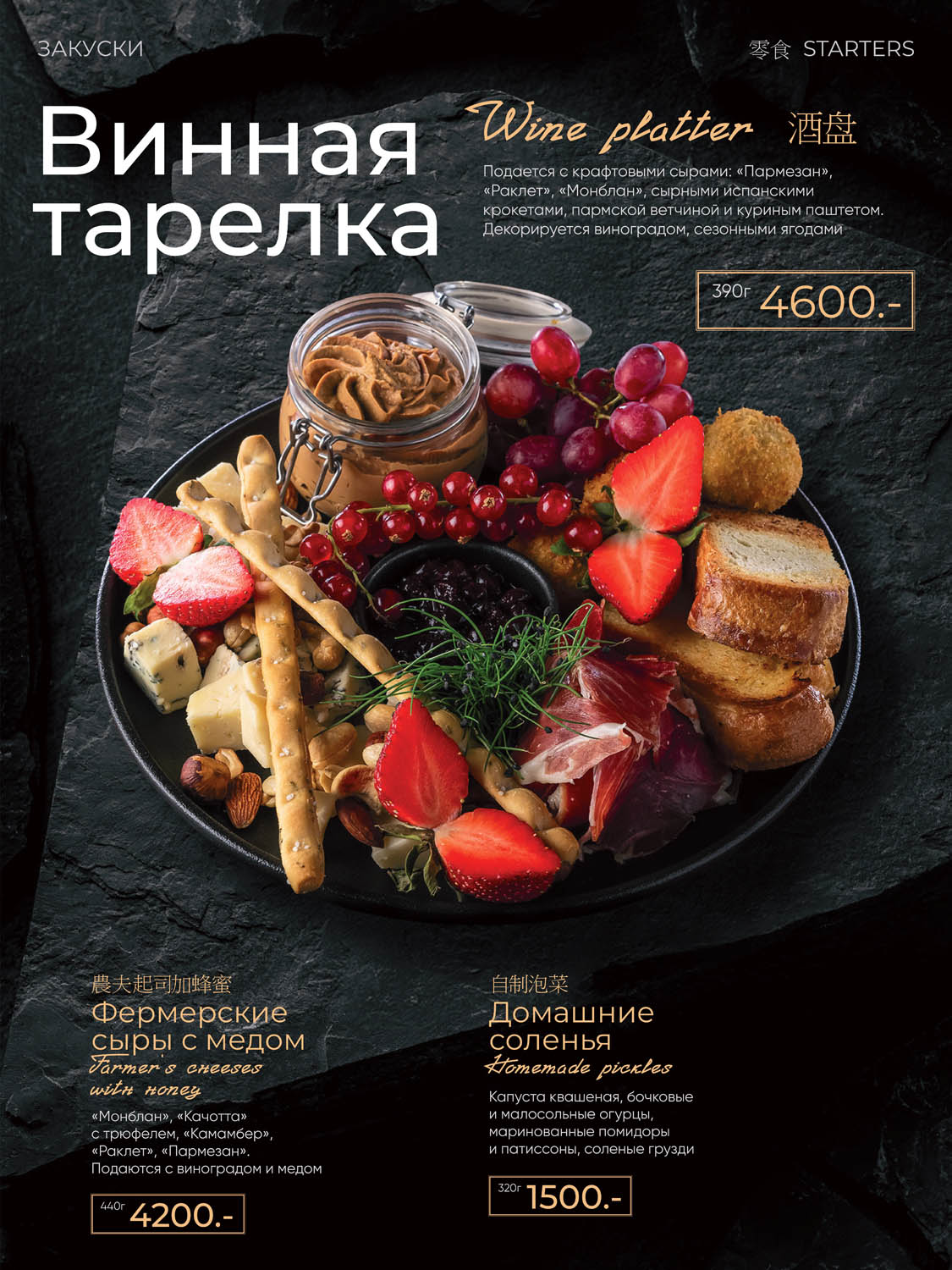 Меню — кухня